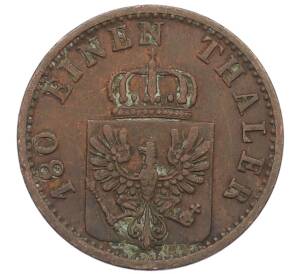 2 пфеннига 1869 года B Пруссия — Фото №2