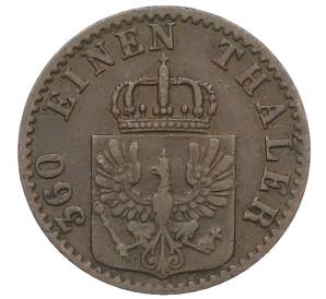 1 пфенниг 1870 года B Пруссия — Фото №2