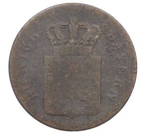 1 крейцер 1847 года Бавария — Фото №2