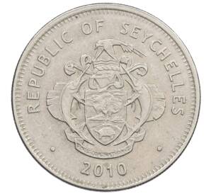 1 рупия 2010 года Сейшелы — Фото №2