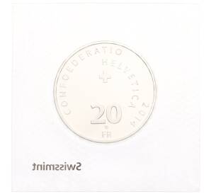 20 франков 2014 года Швейцария «50 лет Пилотажной группе Патруль Сюисс» — Фото №2