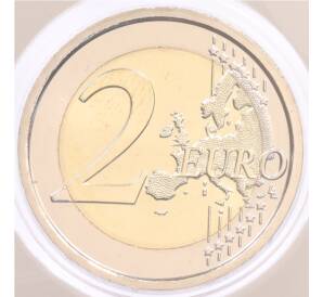 2 евро 2025 года Сан-Марино «550 лет со дня рождения Микеланджело» (в буклете) — Фото №2