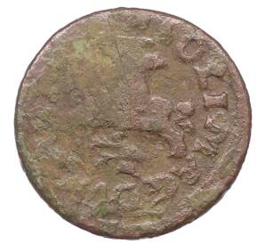 1 солид («боратинка») 1660-1666 года Литва — Ян II Казимир Ваза — Фото №1