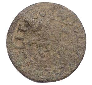 1 солид («боратинка») 1660 года Литва — Ян II Казимир Ваза — Фото №1