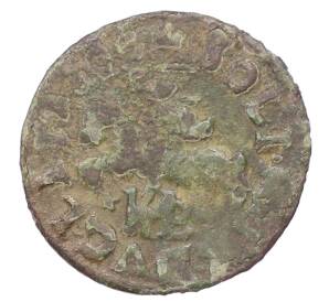 1 солид («боратинка») 1660-1666 года Литва — Ян II Казимир Ваза — Фото №1