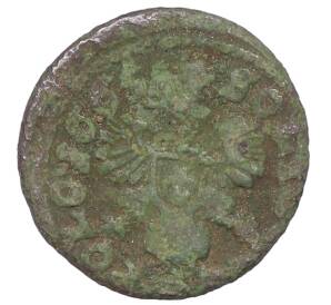 1 солид («боратинка») 1665 года Польша — Ян II Казимир Ваза