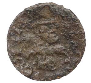 1 солид («боратинка») 1660-1666 года Литва — Ян II Казимир Ваза — Фото №1