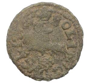 1 солид («боратинка») 1660-1666 года Литва — Ян II Казимир Ваза — Фото №1