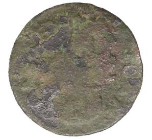 1 солид («боратинка») 1660-1666 года Польша — Ян II Казимир Ваза