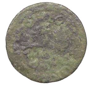 1 солид («боратинка») 1660-1666 года Польша — Ян II Казимир Ваза