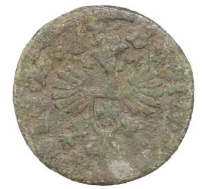 1 солид («боратинка») 1659-1666 года Польша — Ян II Казимир Ваза