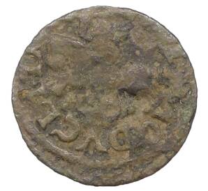 1 солид («боратинка») 1660-1666 года Польша — Ян II Казимир Ваза