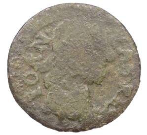 1 солид («боратинка») 1660-1666 года Литва — Ян II Казимир Ваза — Фото №2