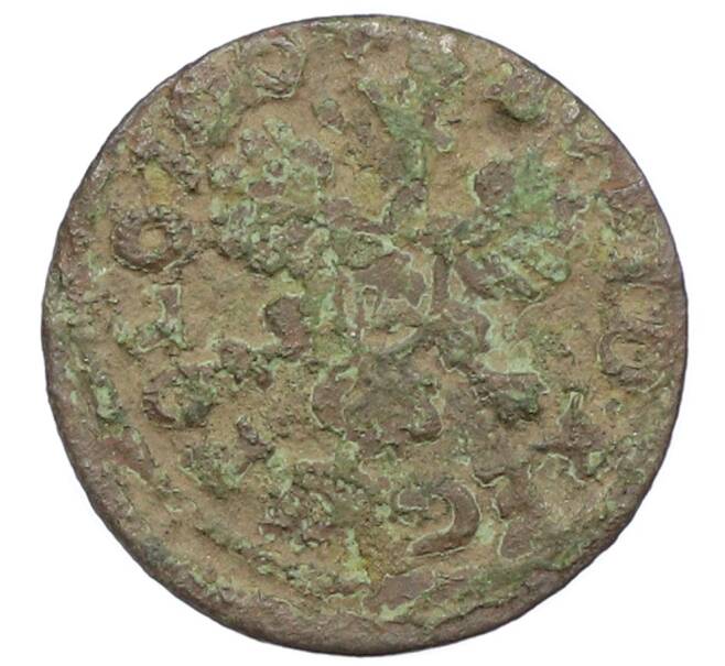 Монета 1 солид («боратинка») 1660-1666 года Польша — Ян II Казимир Ваза (Артикул: T11-24686) — Фото №1