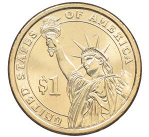1 доллар 2009 года (D) США «10-й президент США Джон Тайлер» — Фото №2