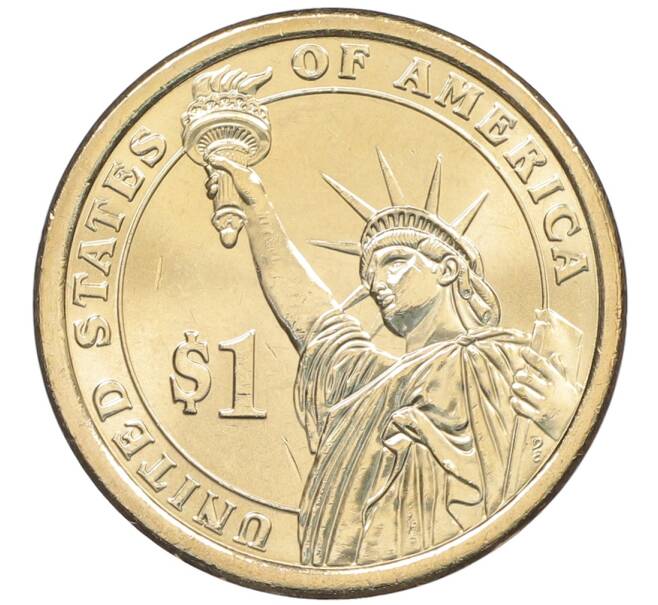 Монета 1 доллар 2009 года (D) США «10-й президент США Джон Тайлер» (Артикул: M2-90591) — Фото №2