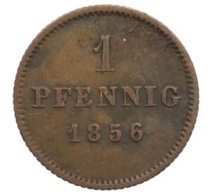 1 пфенниг 1856 года Бавария — Фото №1