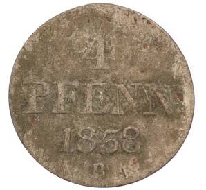 4 пфеннига 1838 года Ганновер — Фото №1