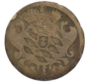 1 крейцер 1753-1769 года Бавария — Фото №2