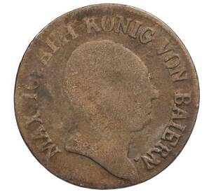 6 крейцеров 1820 года Бавария — Фото №2