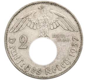 2 рейхсмарки 1937 года A Германия — Фото №1