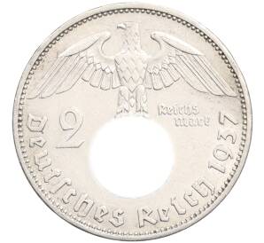 2 рейхсмарки 1937 года A Германия — Фото №1