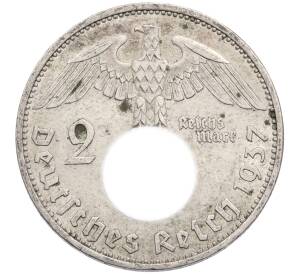 2 рейхсмарки 1937 года A Германия — Фото №1