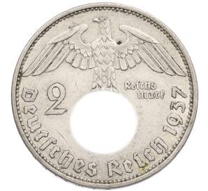 2 рейхсмарки 1937 года A Германия — Фото №1