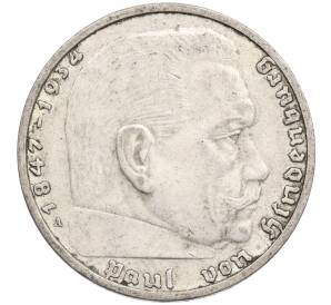 2 рейхсмарки 1937 года A Германия — Фото №2