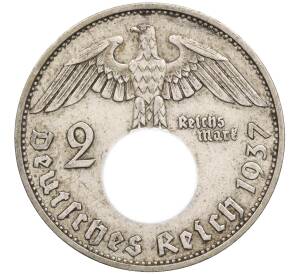 2 рейхсмарки 1937 года A Германия — Фото №1