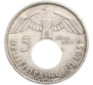 5 рейхсмарок 1937 года A Германия — Фото №1