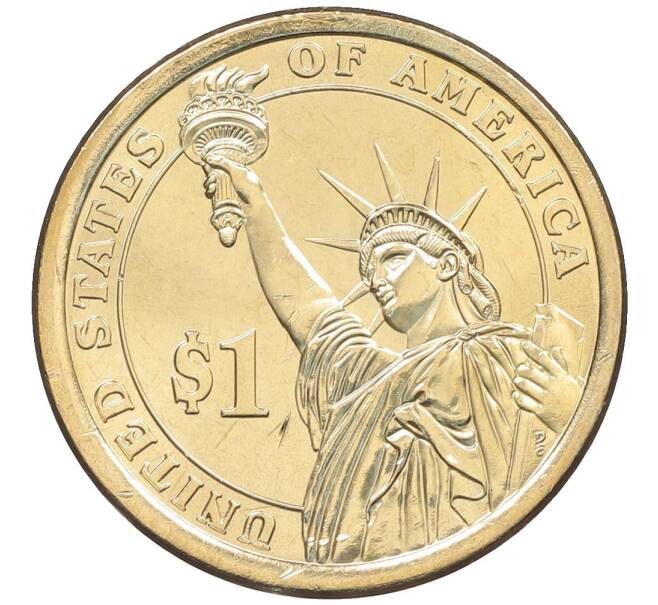 Монета 1 доллар 2014 года (P) США «29-й президент США Уоррен Гардинг» (Артикул: M2-90637) — Фото №2