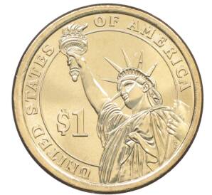 1 доллар 2014 года (P) США «29-й президент США Уоррен Гардинг» — Фото №2