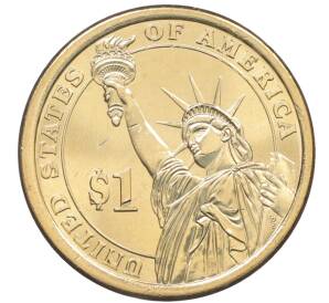 1 доллар 2014 года (P) США «29-й президент США Уоррен Гардинг» — Фото №2
