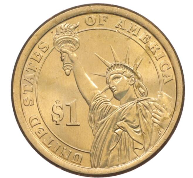 Монета 1 доллар 2015 года (P) США «35-й президент США Джон Кеннеди» (Артикул: M2-90646) — Фото №2