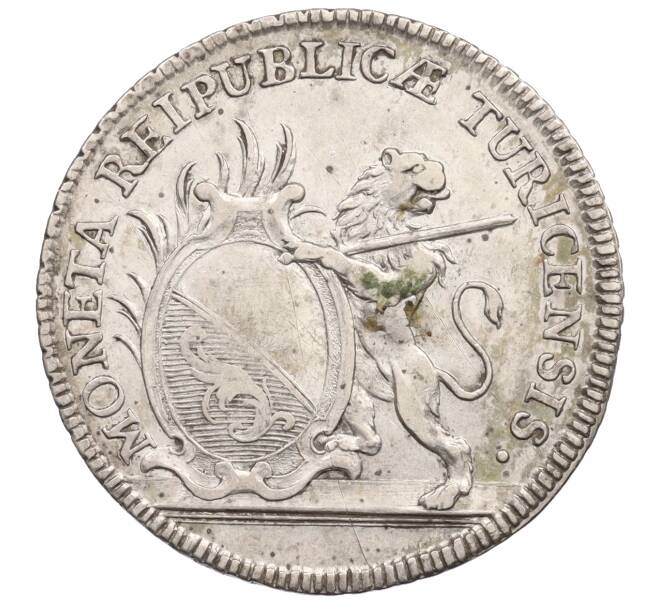 Монета 1/2 талера 1776 года Швейцария — кантон Цюрих (Артикул: K4-0584) — Фото №2