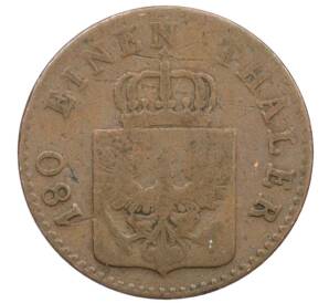 2 пфеннига 1857 года A Пруссия — Фото №2