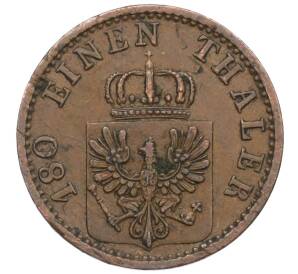 2 пфеннига 1868 года B Пруссия — Фото №2