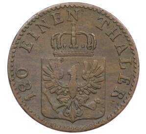 2 пфеннига 1864 года A Пруссия — Фото №2