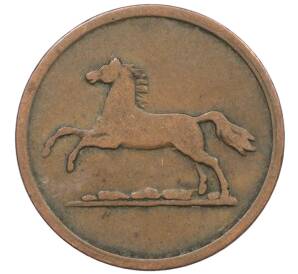 2 пфеннига 1852 года Брауншвейг — Фото №2