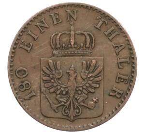 2 пфеннига 1867 года A Пруссия — Фото №2