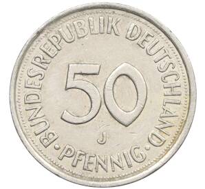 50 пфеннигов 1977 года J Западная Германия (ФРГ) — Фото №2