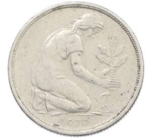 50 пфеннигов 1970 года G Западная Германия (ФРГ) — Фото №1