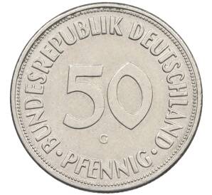 50 пфеннигов 1970 года G Западная Германия (ФРГ) — Фото №2