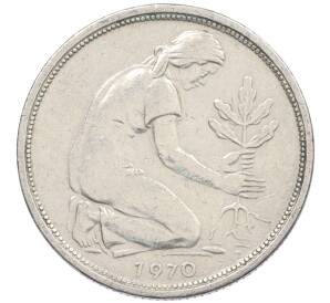 50 пфеннигов 1970 года D Западная Германия (ФРГ) — Фото №1