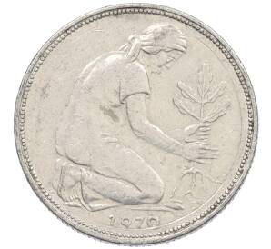 50 пфеннигов 1970 года D Западная Германия (ФРГ) — Фото №1