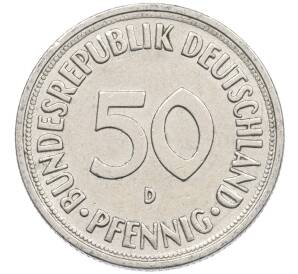 50 пфеннигов 1970 года D Западная Германия (ФРГ) — Фото №2