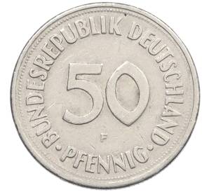 50 пфеннигов 1970 года F Западная Германия (ФРГ) — Фото №2