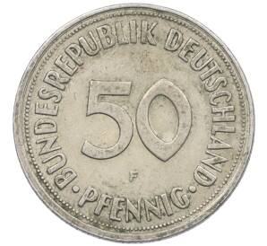 50 пфеннигов 1970 года F Западная Германия (ФРГ) — Фото №2