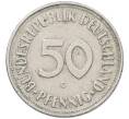 Монета 50 пфеннигов 1950 года G Западная Германия (ФРГ) (Артикул: K10-6650) — Фото №2